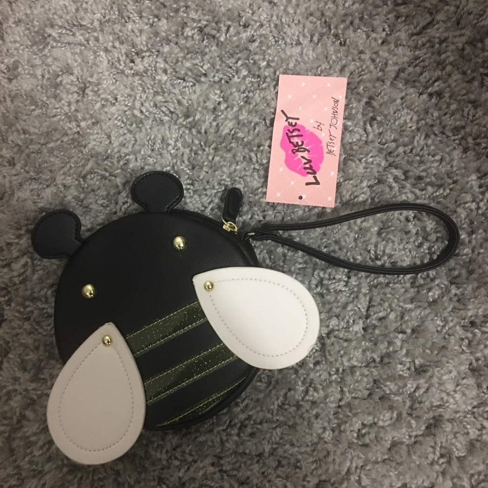 Betsey Johnson Bee Coin Purse